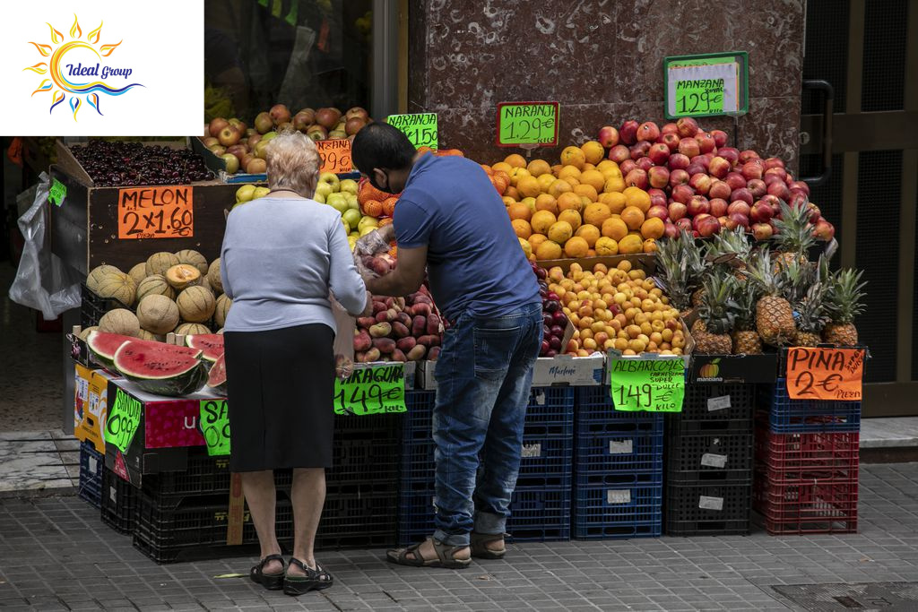 هزینه خرید مواد غذایی در بارسلون